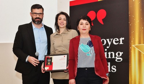 ИМОТЕКА С ПЪРВА НАГРАДА КАТО РАБОТОДАТЕЛ